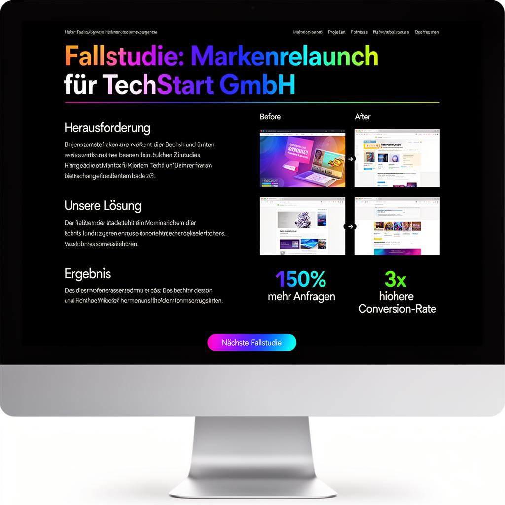 Stroe Studio Webdesign – Kreativwerk Studio Case Study – Unterseite von Stroe Media