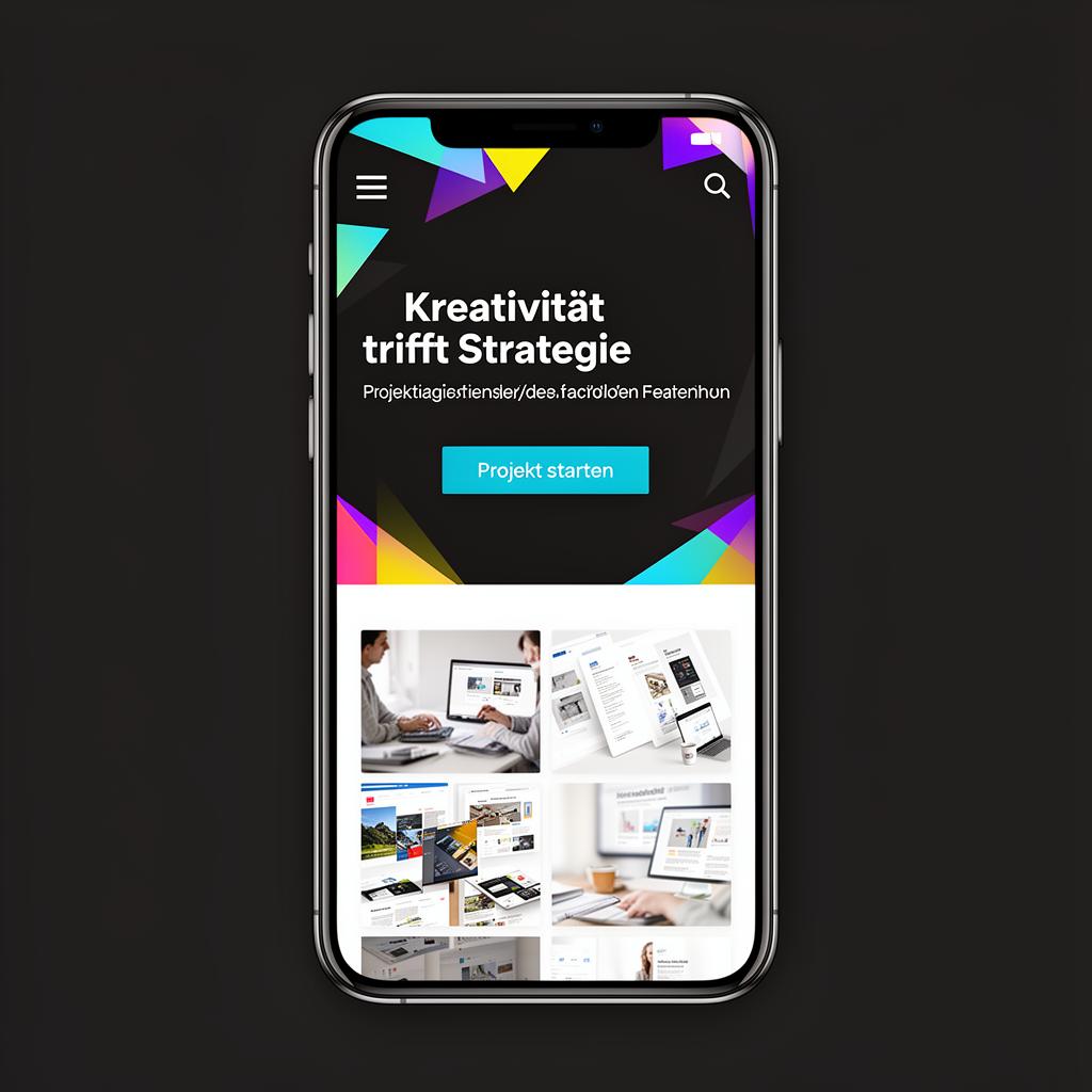 Stroe Studio Webdesign – Kreativwerk Studio Mobile Ansicht von Stroe Media