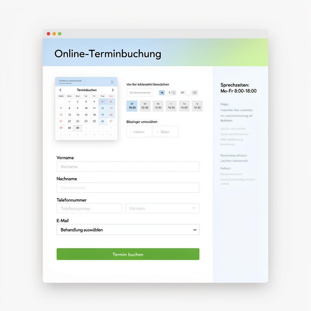 Stroe Studio Webdesign – MedCare Modern Online-Terminbuchung von Stroe Media