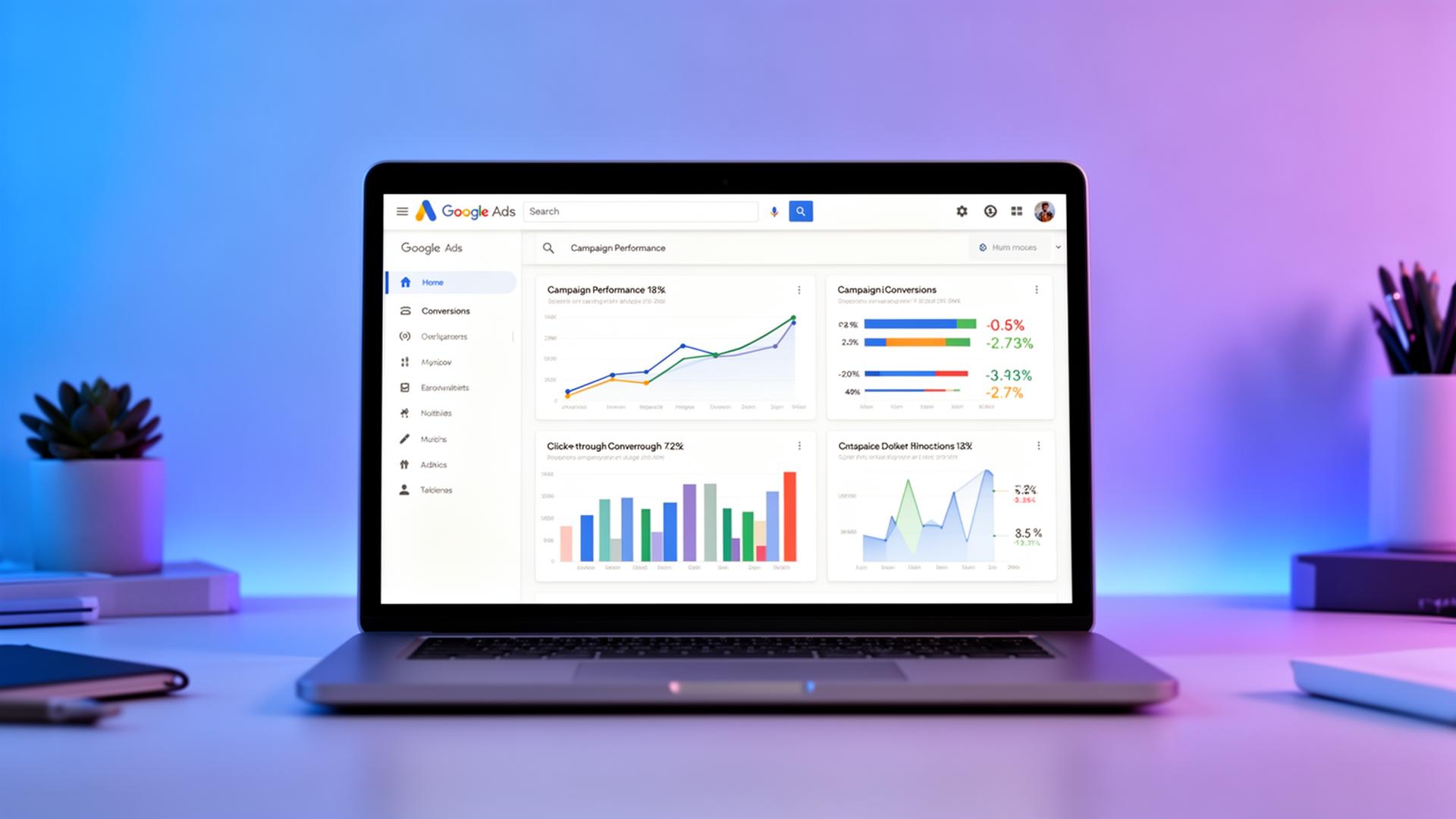 Google Ads Agentur Geretsried – Google Ads Dashboard Ansicht bei Stroe Media